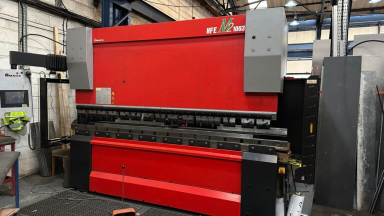 Amada HFE M2 100t 3m press brakes for sale by JTES Ltd web