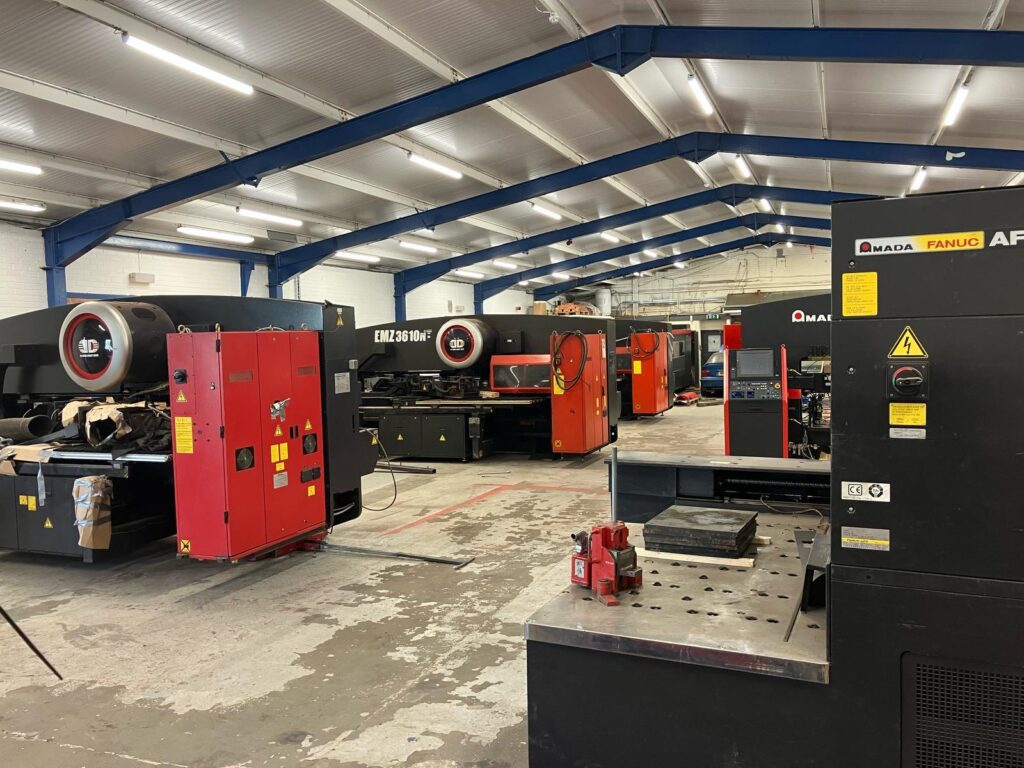 Amada Remanufactured Electric Punch Workshop