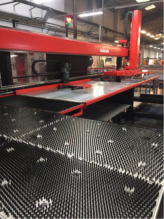Amada EMK350 with LKI 250 Automation supplied by JTES Ltd