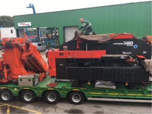 Amada Vipros 368 King punch machine supplied by JTES Ltd