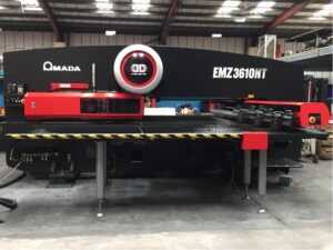 Amada EMZ 3610 punch supplied by JTES Ltd