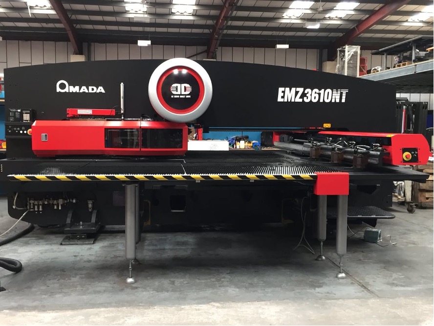 Amada EMZ 3610 punch supplied by JTES Ltd