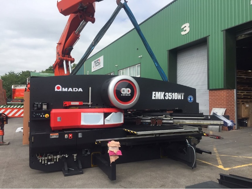 Amada EMK 3510 supplied by JTES Ltd