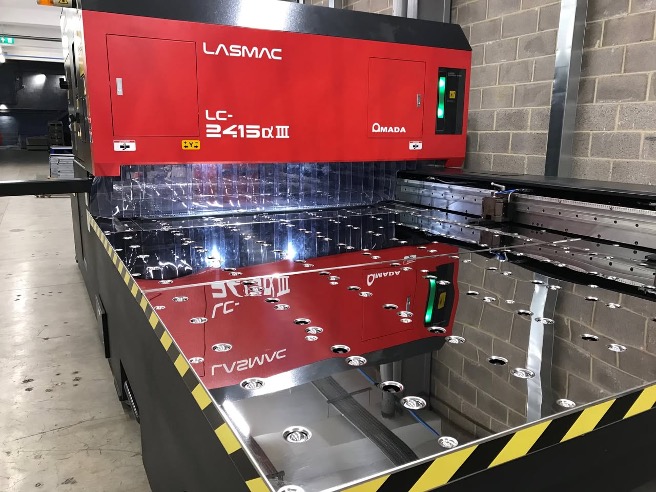 Amada LC2415 laser supplied by JTES Ltd