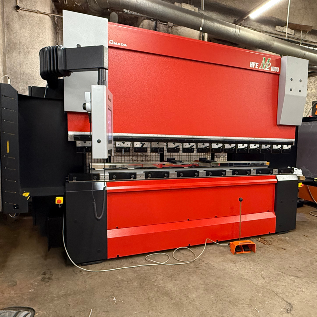 Remanufactured Amada HFE M2 EVO 100t 3m, 8 axis Press Brake supplied by JTES Ltd