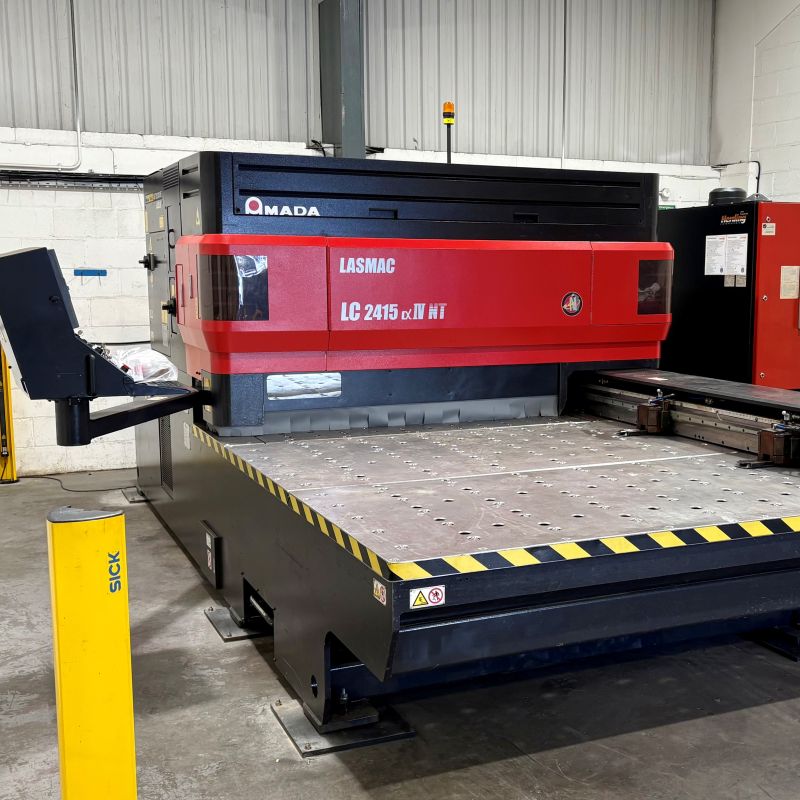 Amada LC2415 Alpha IV 2.5kw CO2 Laser supplied by JTES Ltd