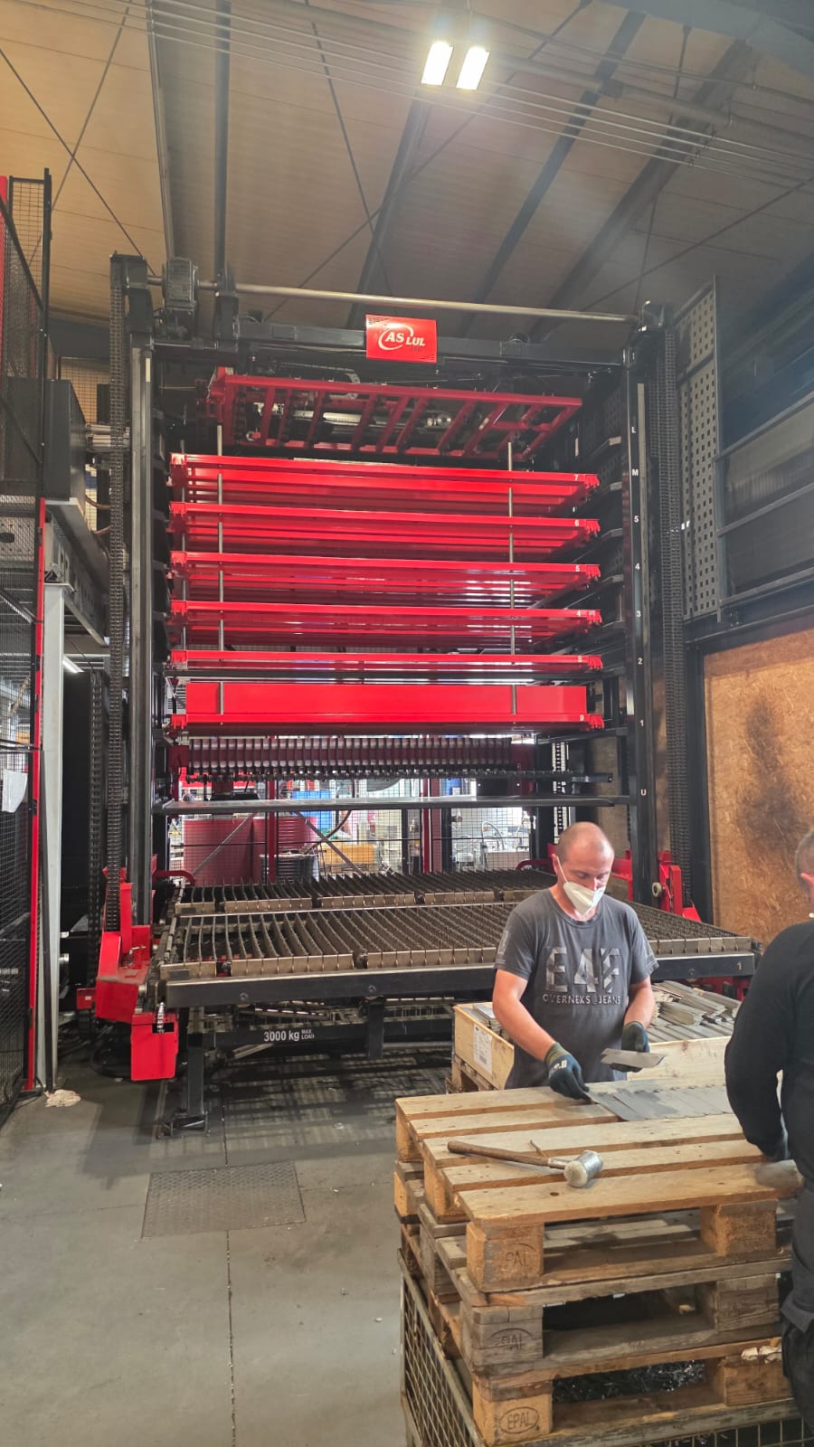 Amada ENSIS 3015 AJ 9kw Fibre Laser with AS LUL (Stk 2087) / JTES Amada Machine Specialists Amada Ensis 3015 AJ 9kw with AS LUL stk 2087 B
