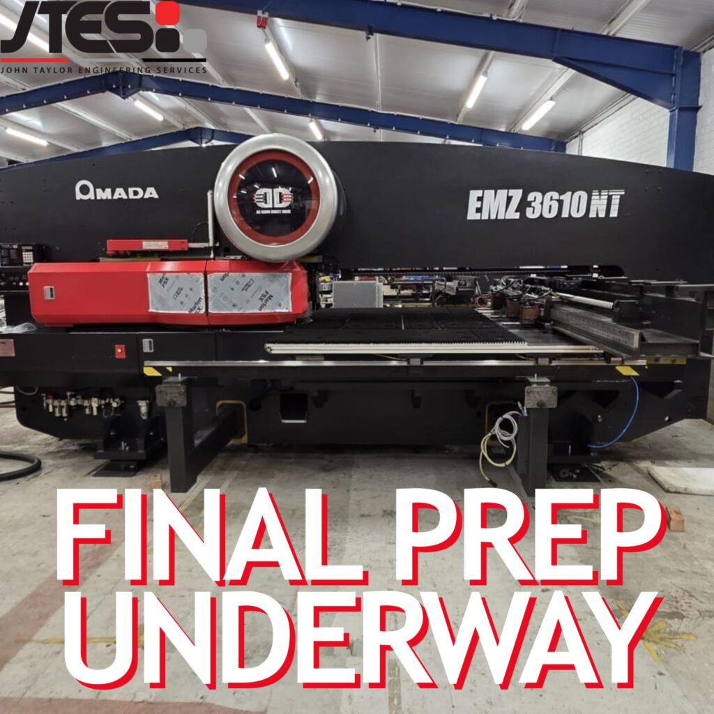 Amada EMZ 3610 News JTES John Taylor Engineering Services Ltd