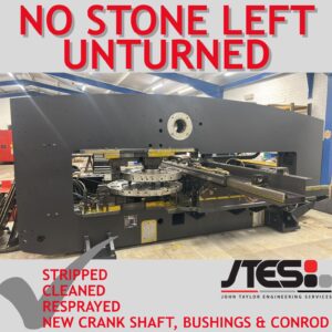 Amada EMZ 3610 electric punch machine. John Taylor Engineering Services Ltd