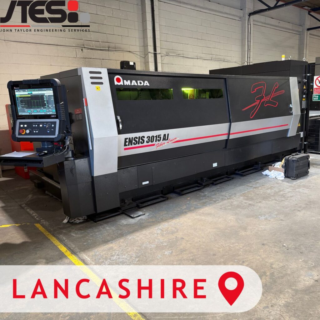 Amada Ensis 3015 AJ 3kw Fibre Laser with LST 3015. NEWS