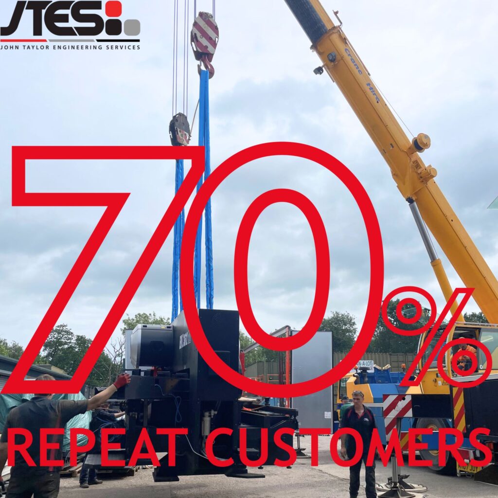 Over 70% of customers come back for more! John Taylor Engineering Services Ltd. Amada