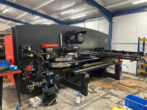 Amada EMK3510 under prep by JTES B