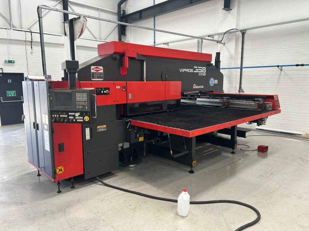 Amada Vipros 358 King stk 2057 sold by John Taylor Engineering Services Ltd